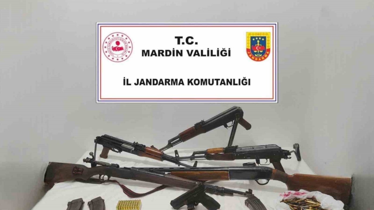 Mardin’de Silah Ve Mühimmat Kaçakçılarına Operasyon: 1 Gözaltı