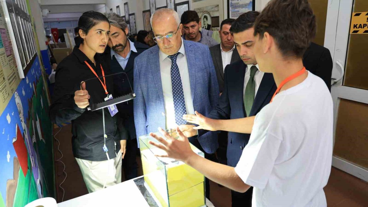 Çameli Anadolu Lisesi Bilim Fuarındaki Projeler Göz Doldurdu