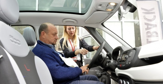 Engelliler Mersin’de ilk defa test sürüşü yaptı