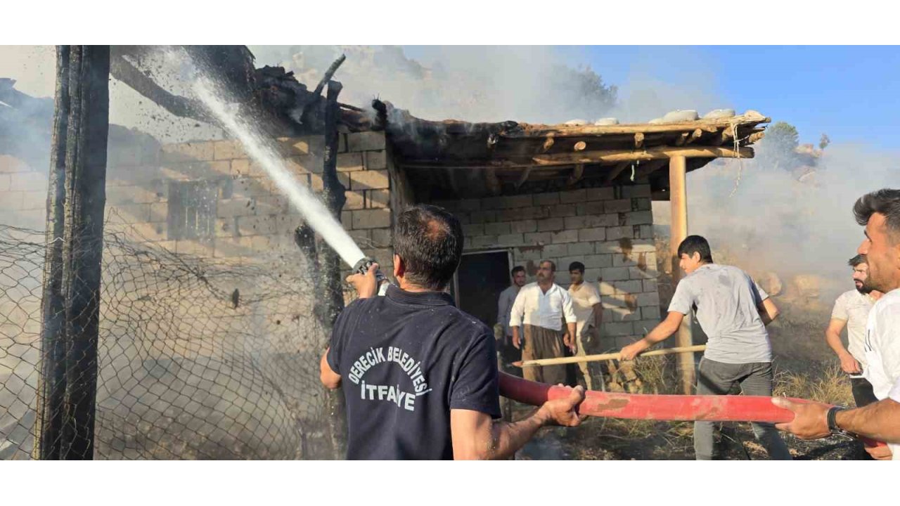 Hakkari’de Korkutan Yangın: Bin 100 Balya Ot Kül Oldu