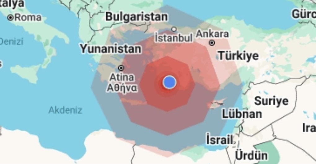 Marmaris Açıklarındaki Deprem Denizli’de Hissedildi