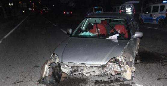 Alkollü sürücünün polisle trafik dansı hastanede bitti