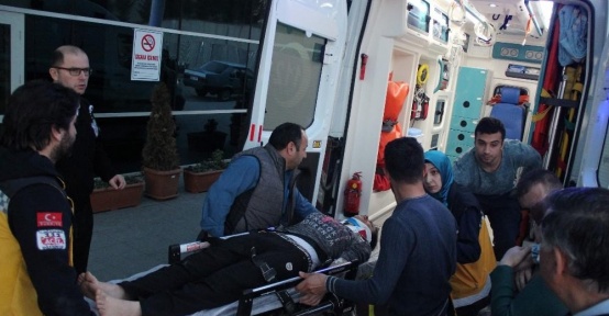 Eşiyle tartıştı, 4. kattan kendini aşığa bıraktı