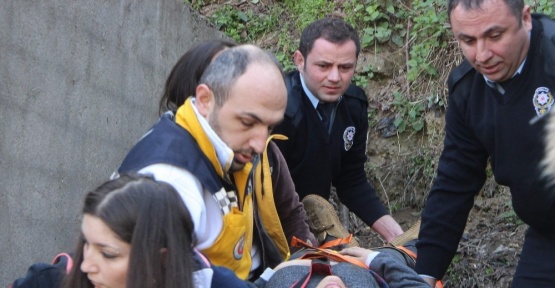 (ÖZEL HABER) Bursa manzarası izlerken surlardan düştü