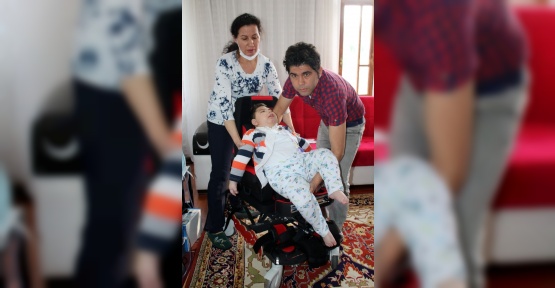 Engelli Taha internetten sipariş kurbanı oldu