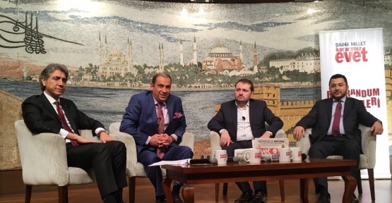 Fatih’te canlı yayında referandum sohbeti