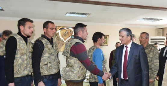 50 yeni korucu yemin ederek göreve başladı