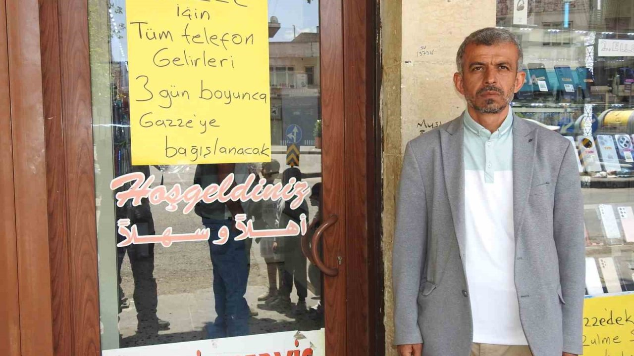 Gaziantepli Esnaftan Gazze’ye Anlamlı Destek