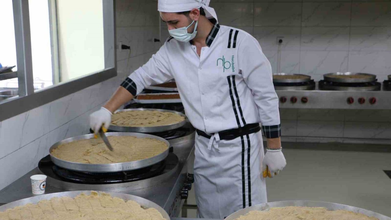 Hacıbaba Pastaneleri Kurban Bayramı’nda 30 Ton Tatlı Satışı Hedefliyor