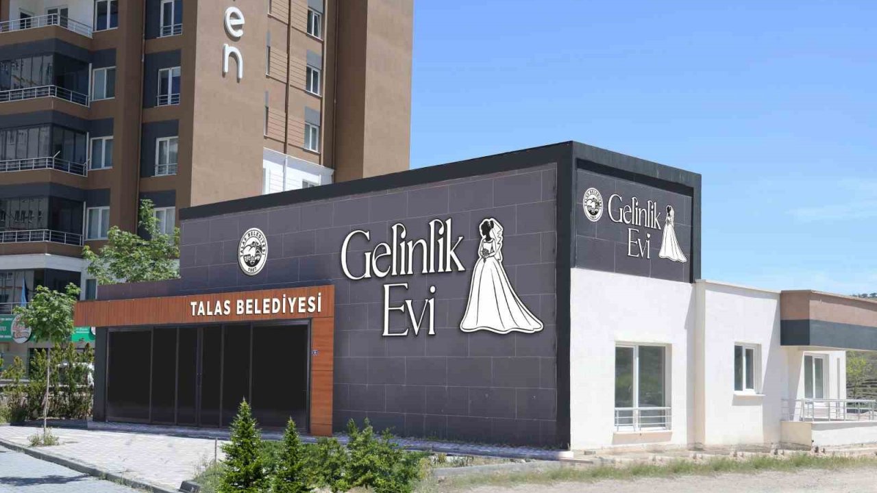 Talas Belediyesi’nden Bir İlk Daha; Gelinlik Evi