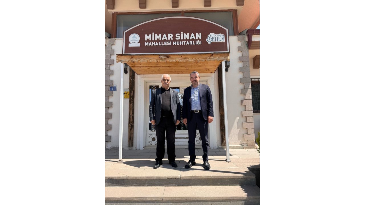 Pursaklar Belediye Başkanı Çetin’den Muhtarlara Bayram Ziyareti