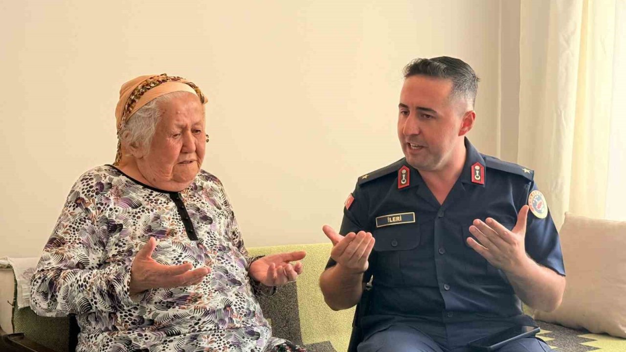 Polatlı Jandarma Karakol Komutanı İleri’den Şehit Ailesine Ziyaret
