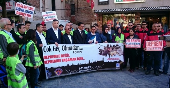 Yunusemre Kent Konseyi deprem gerçeğine dikkat çekti