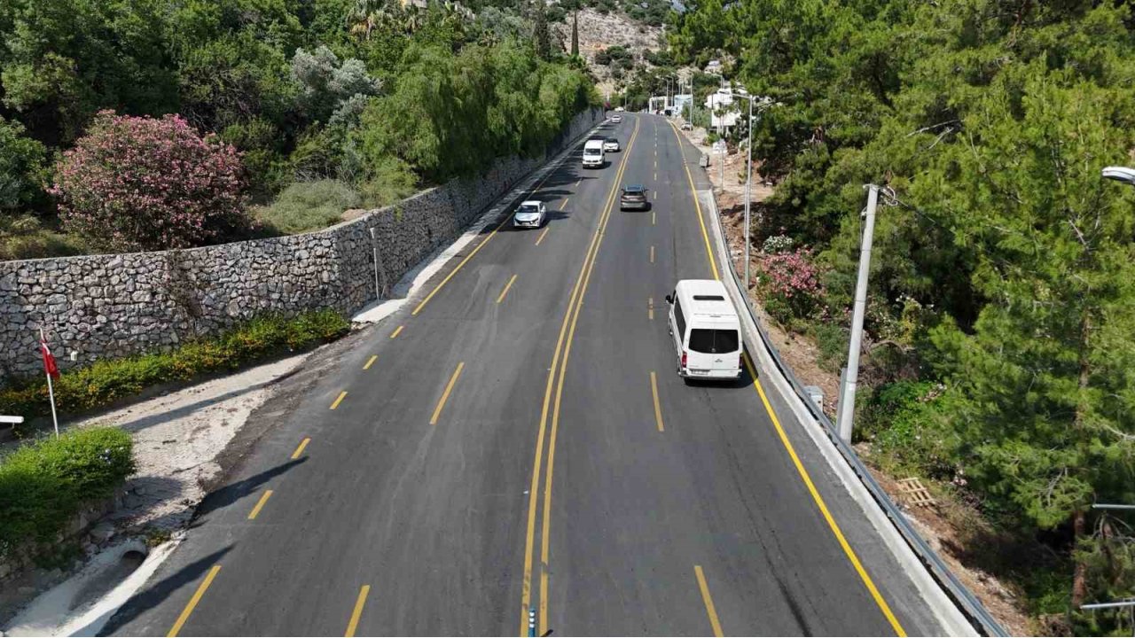 Ölüdeniz’de 3. Etap Yol Çalışmaları Tamamlandı