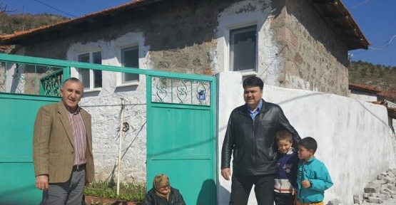 Başkan Ersoy Küçükşapçı’yı ziyaret etti.