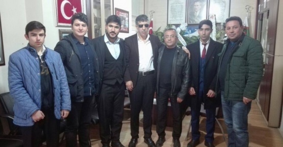 SP Melikgazi Gençlik Kolları’ndan Gaziler ve Şehitler Derneği’ne Ziyaret