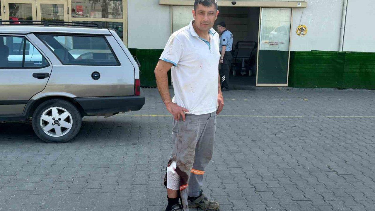 Uşak’ta Acemi Kasaplar Hastanenin Yolunu Tuttu