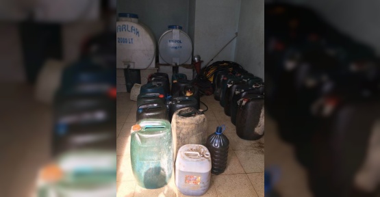 Hakkari’de 2 bin 600 litre kaçak akaryakıt ele geçirildi