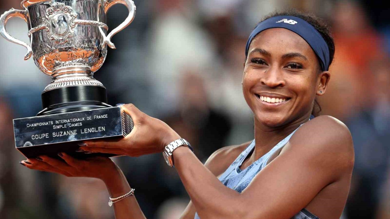 Fransa Açık Tek Kadınlar Finalinde Zafer Coco Gauff’un