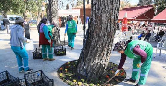 Milas’ta sokaklara kadın eli değdi