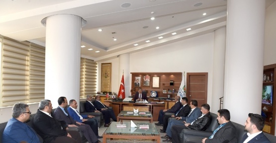 MÜSİAD yönetiminden Başkan Çakır’a ziyaret