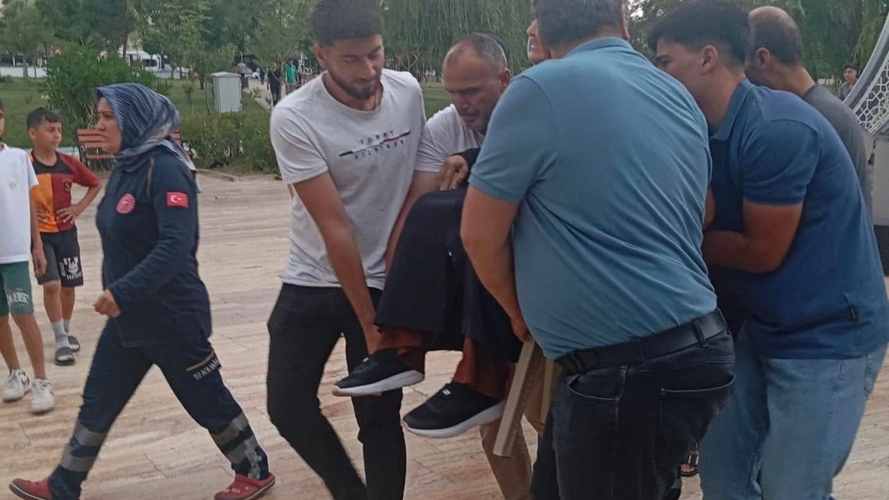 Siirt’te Devrilen Ağacın Altında Kalan 2 Kişi Yaralandı