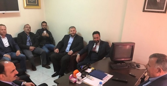 AK Parti Selçuklu Teşkilatından İnşaatçılar Odasına ziyaret