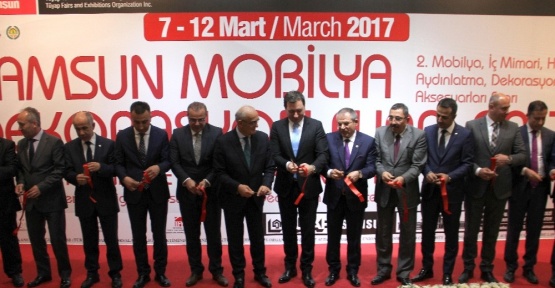 Samsun 2. Mobilya ve Dekorasyon Fuarı açıldı