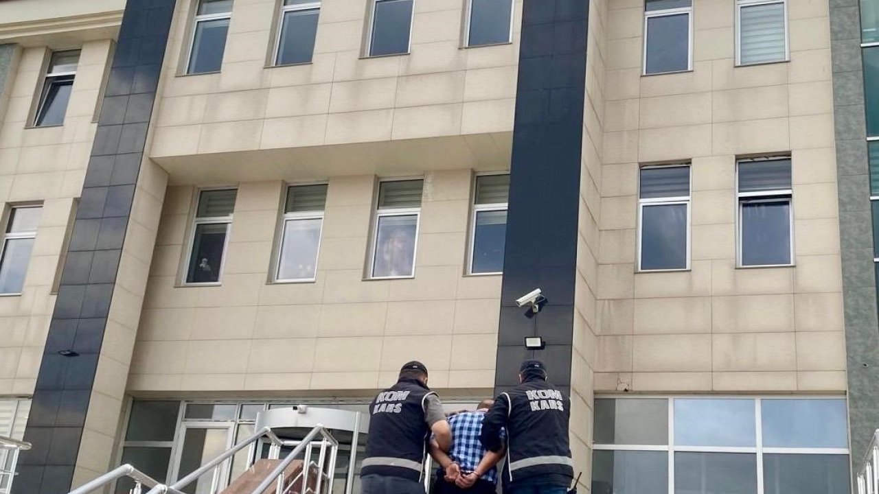 Kars’ta 15 Yıl Hapis Cezası İle Aranan 1 Kişi Yakalandı