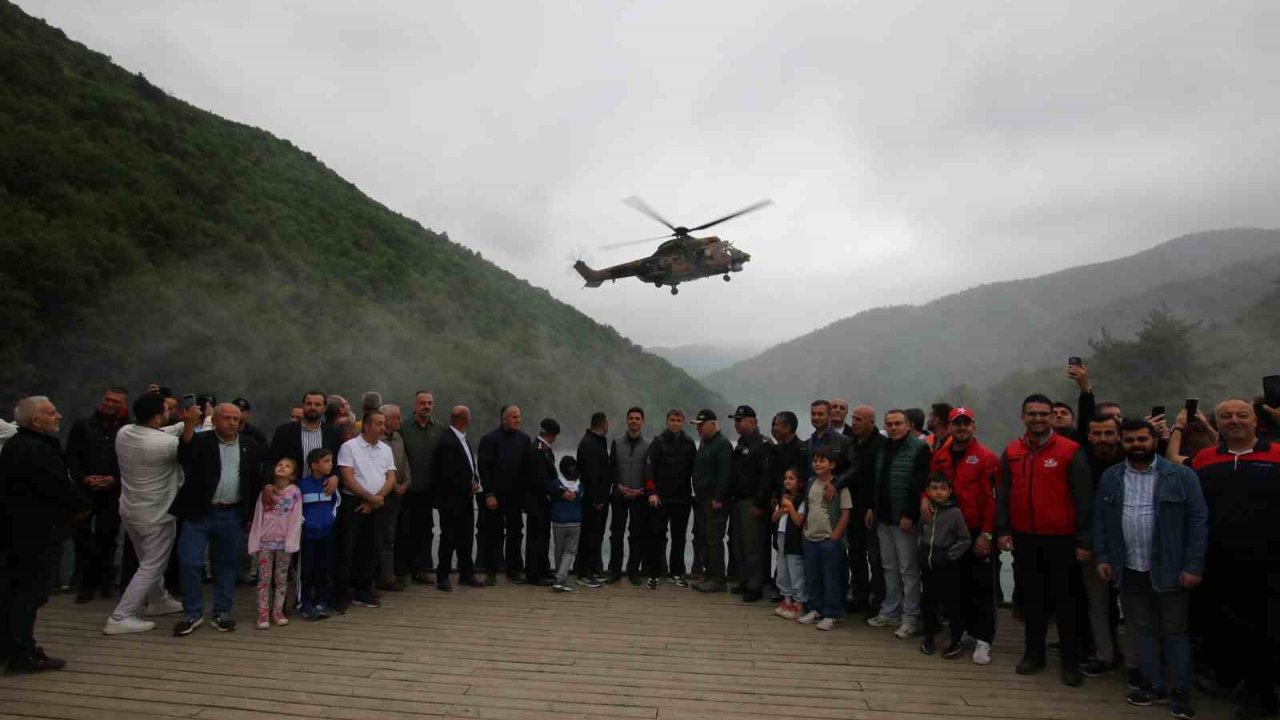 ‘Melek Filo’dan Boraboy Gölü’nde Nefes Kesen Tatbikat