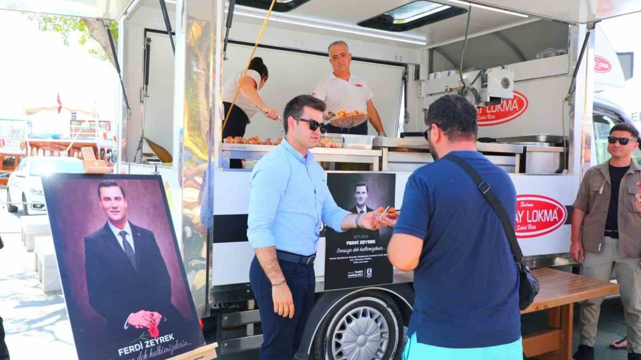 Bodrum’da Ferdi Zeyrek İçin Lokma Hayrı