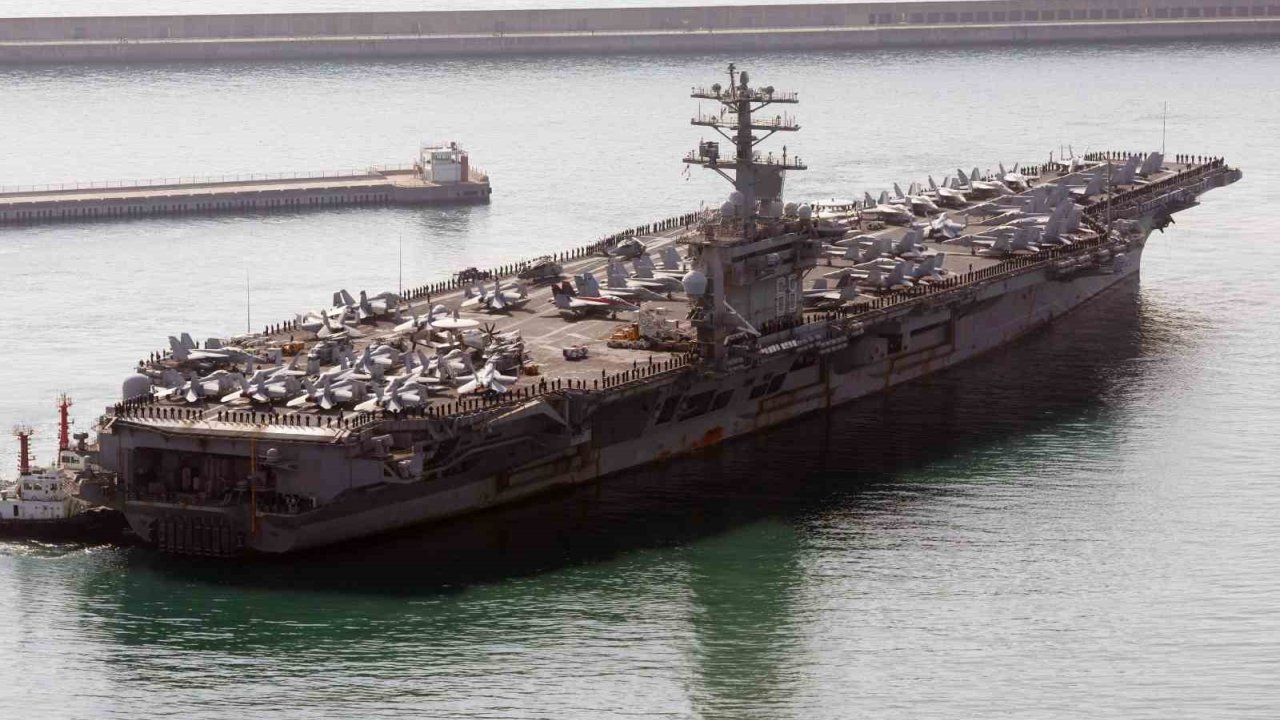 Abd, Nimitz Uçak Gemisini Orta Doğu’ya Sevk Ediyor