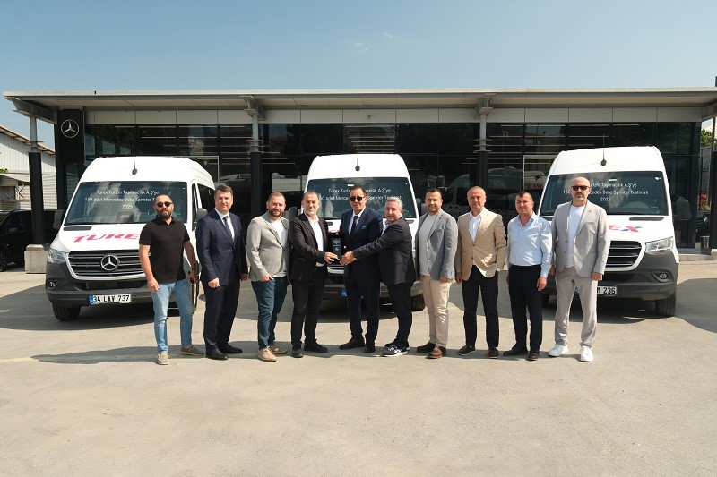 Mercedes-benz’den Turex Turizm’in Araç Filosuna 150 Adet Sprinter Teslimatı Gerçekleşti
