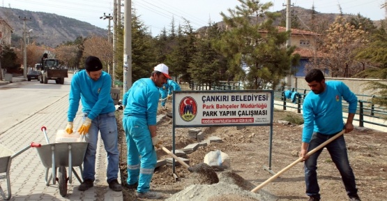 Çankırı’da 63. Park İçin Çalışmalar Başladı