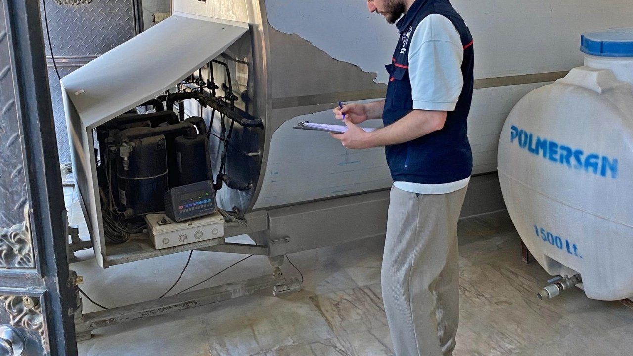 Emet’te Süt Soğutma Tanklarının Kontrolü İle Sulama Göletinde Denetim