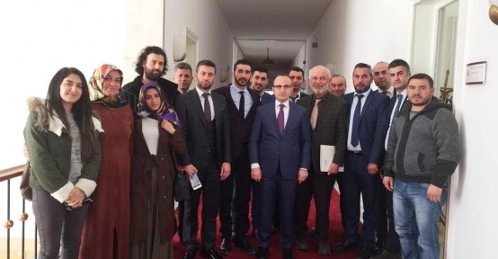 15 Temmuz gazi ve şehit yakınları Turan’ı ziyaret etti