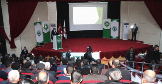 Gemerek’te çiftçilere yönelik eğitim semineri