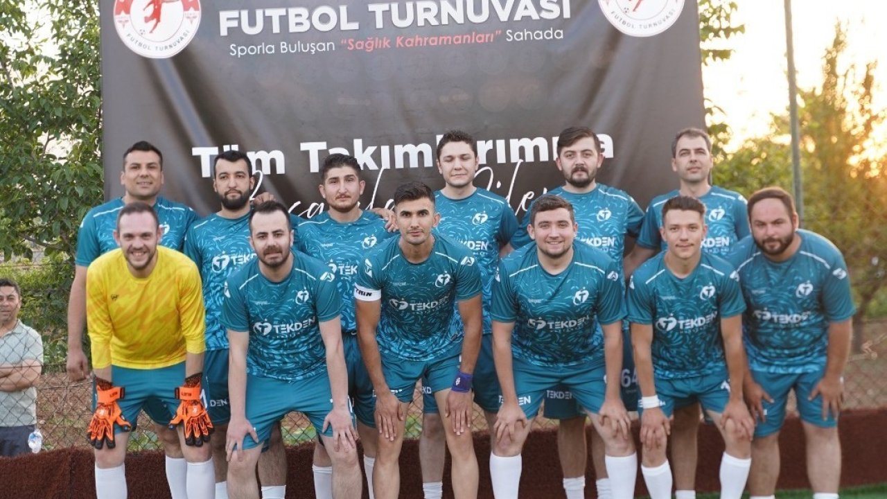 Denizli Tekden’den Sağlık Çalışanları Futbol Turnuvasına Farklı Başlangıç