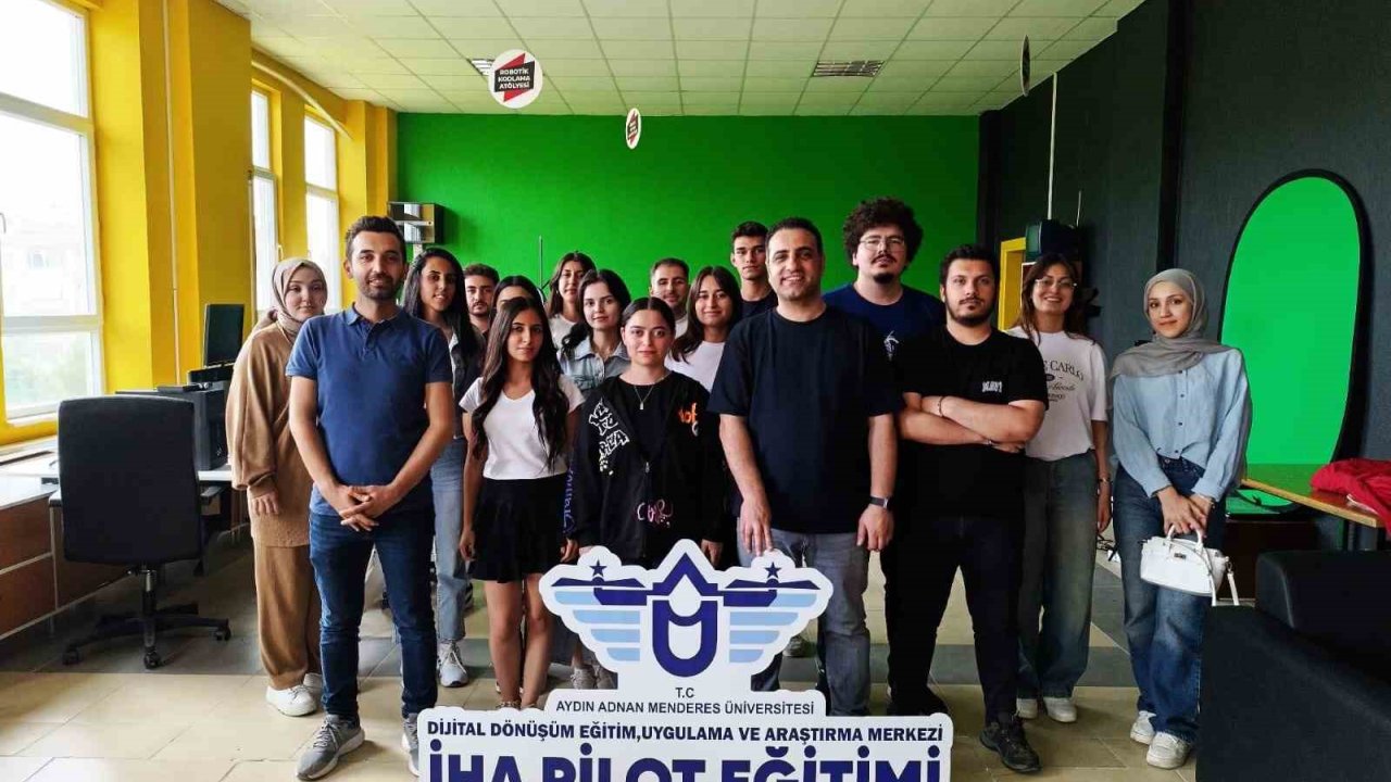 Aydın’da Ticari İha Pilotları Mezun Oldu