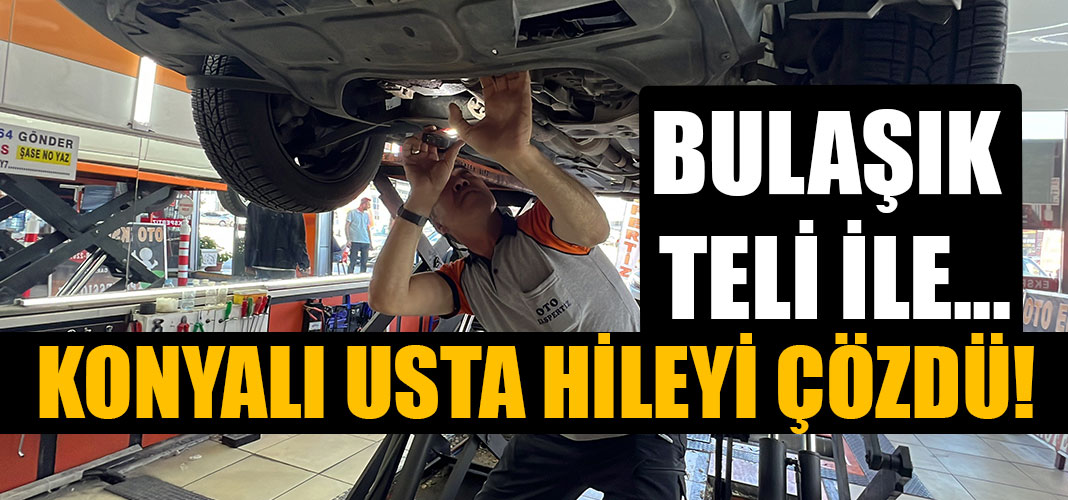 KONYALI USTA HİLEYİ ÇÖZDÜ! BULAŞIK TELİ İLE...
