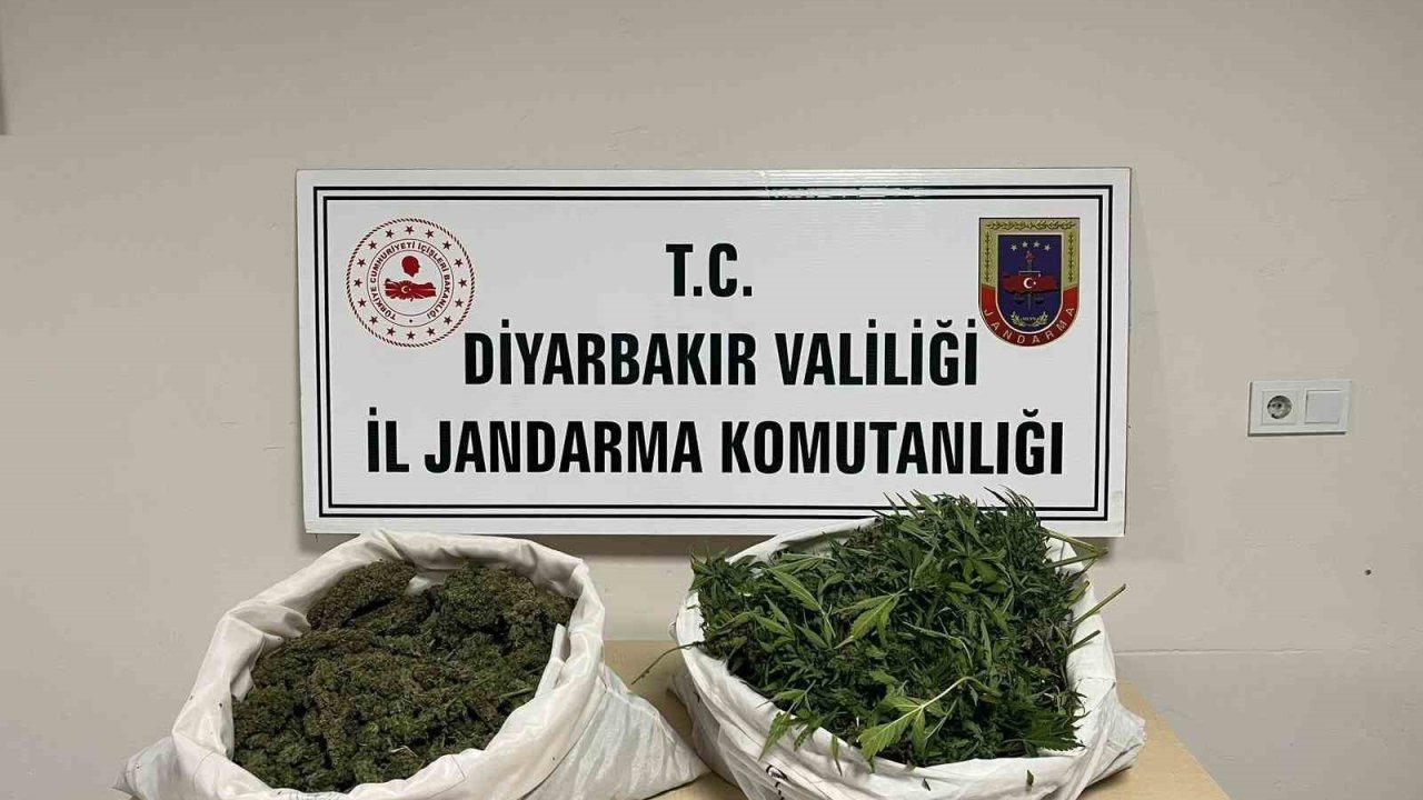Diyarbakır’da 8 Kilo Esrar Ele Geçirildi