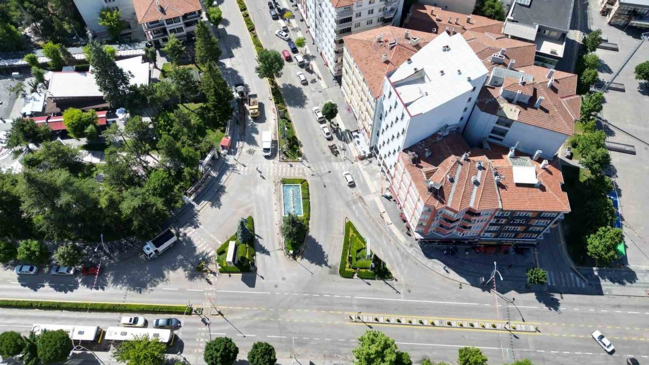 Çorum Belediyesi’nden Trafiğini Rahatlatacak Çalışma