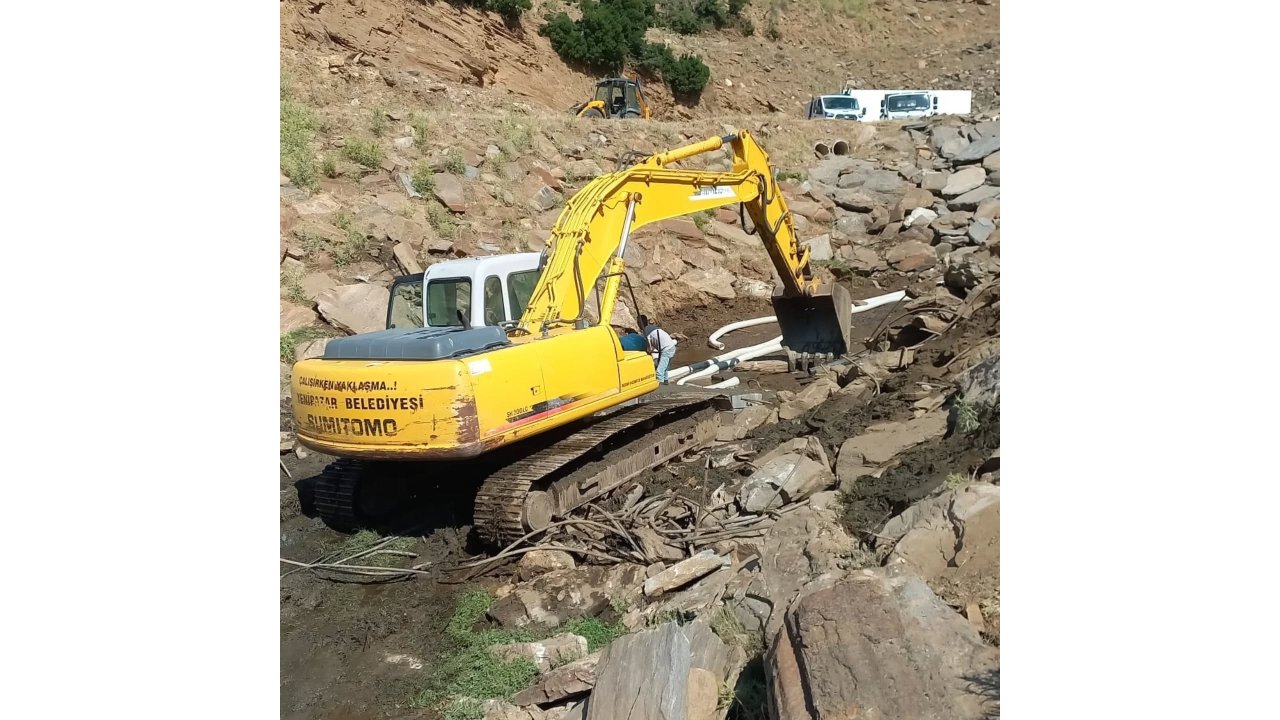 Yenipazar Koyunlar’da Çalışmalar Devam Ediyor