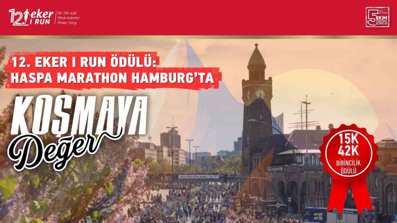 Eker I Run Şampiyonları, Haspa Marathon Hamburg’a Katılma Hakkı Kazanacak