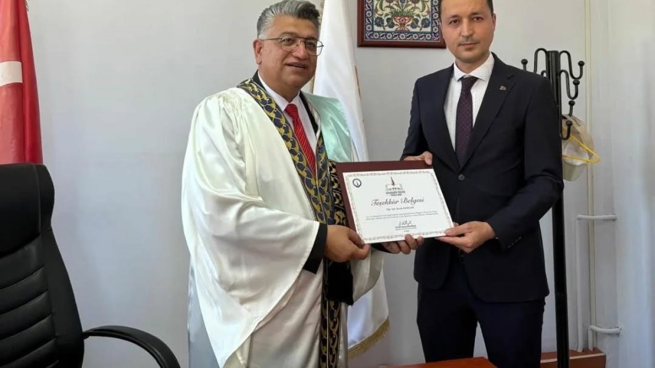 Hisarcık Myo’da 2 Akademik Personele Akademik Teşvik Ödülü