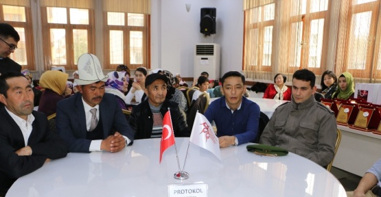 Terörle mücadelede şehit olan Kırgız Türkleri unutulmadı