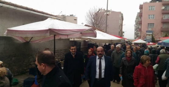 CHP Milletvekili Bülent Öz Lapseki’de