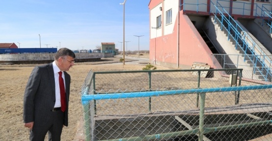 Niğde Belediyesi arıtma tesisi için düğmeye bastı