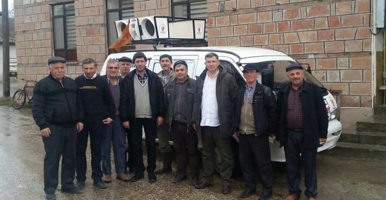 Dirlik, köyleri ziyaret etti