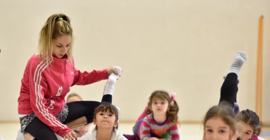 Geleceğin Cimnastikçileri Muratpaşa’da yetişiyor